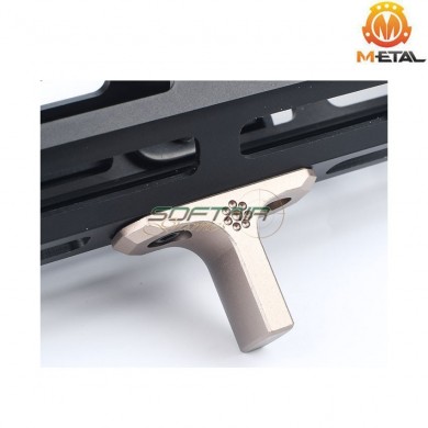 Finger stop DARK EARTH mini style for keymod & LC metal® (me06088-de)