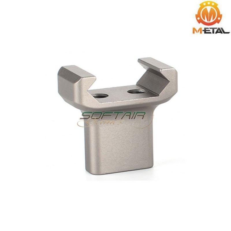 Finger stop DARK EARTH micro for 20mm weaver rail metal® (me06089-de)