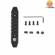 Slitta NERA 7-slot in alluminio per LC e keymod metal® (me08006-bk)