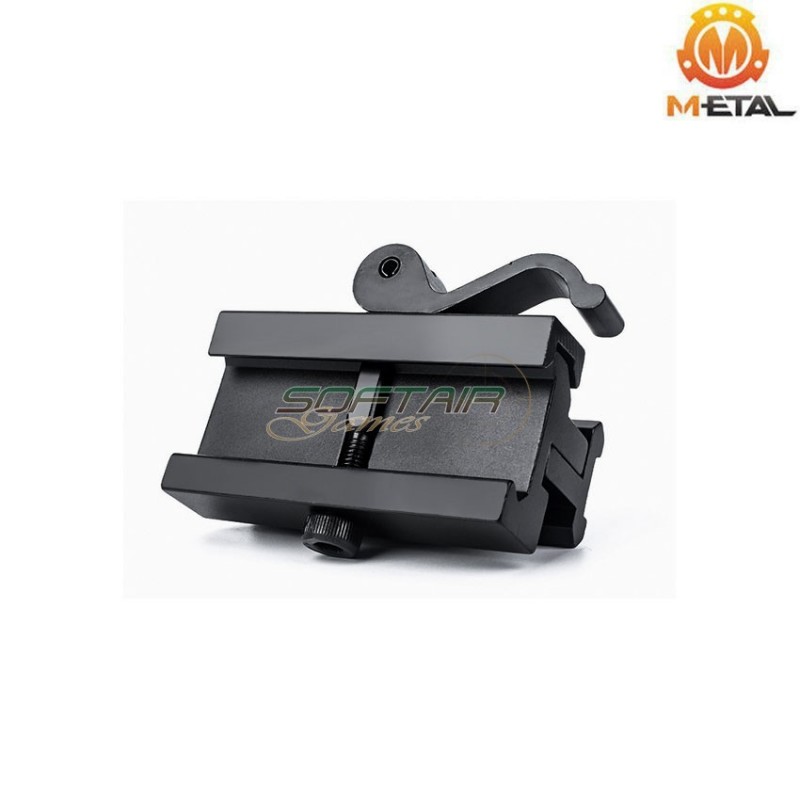 Rail regolabile in altezza e inclinazione QD mount 5-slot metal® (me09003-bk)