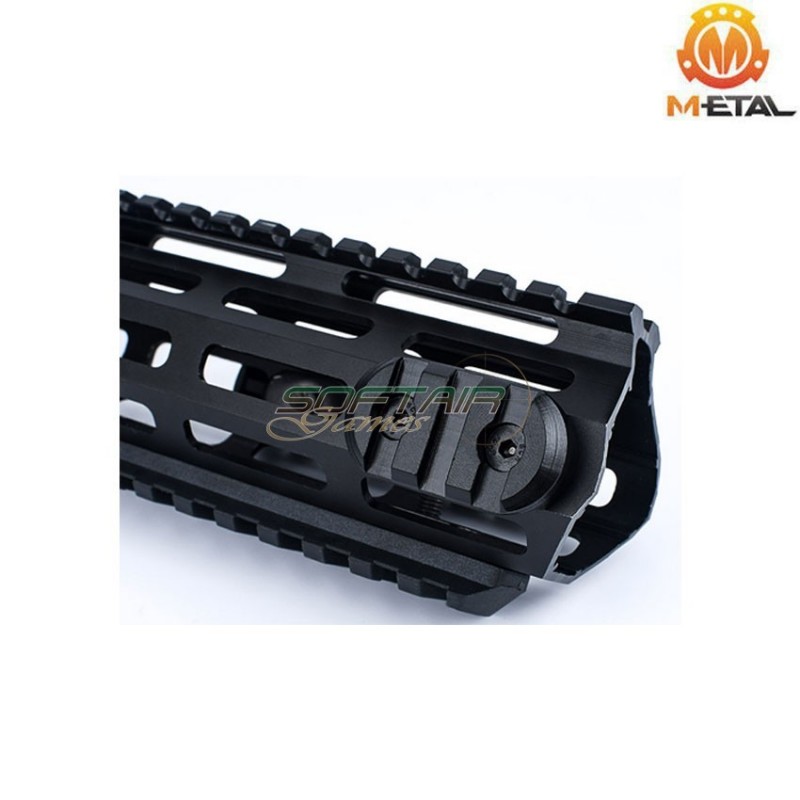 Slitta NERA 3-slot TYPE 1 in alluminio per LC metal® (me107-bk)