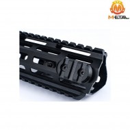 Slitta NERA 3-slot TYPE 1 in alluminio per LC metal® (me107-bk)