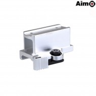 Type 3 qd mount for t1/t2 SILVER aim-o (ao1709-sv)