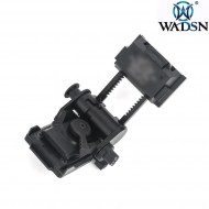 L4 G24 NVG fast helmet mount BLACK breakaway base wadsn (wm001-bk-lo)