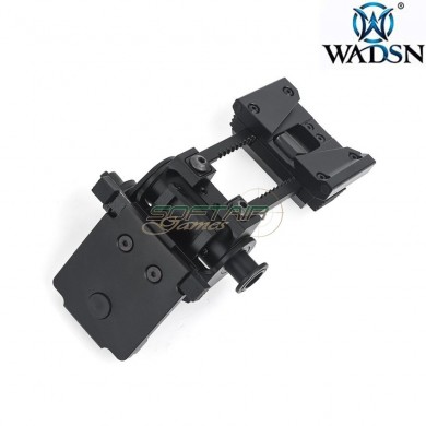 L4 G24 NVG fast helmet mount BLACK breakaway base wadsn (wm001-bk-lo)