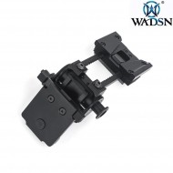L4 G24 NVG fast helmet mount BLACK breakaway base wadsn (wm001-bk-lo)