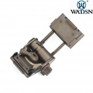 L4 G24 NVG fast helmet mount DARK EARTH breakaway base wadsn (wm001-de-lo)