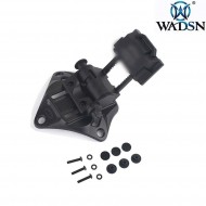 L4 G19 NVG fast helmet mount NERO breakaway base wadsn (wm002-bk-lo)