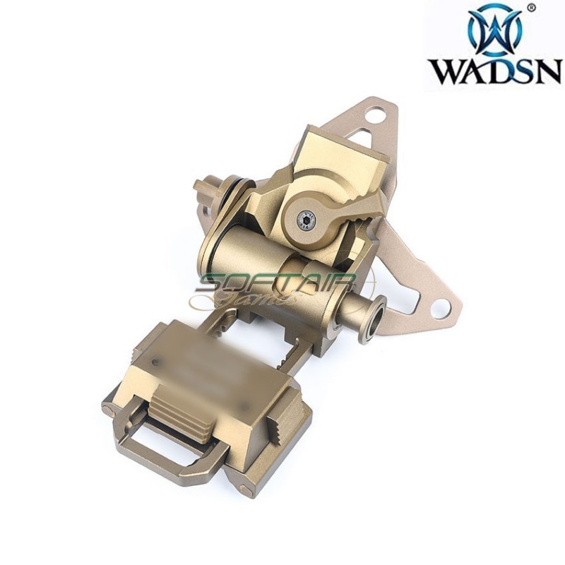 L4 G30 NVG fast helmet mount DARK EARTH breakaway base wadsn (wm005-de-lo)