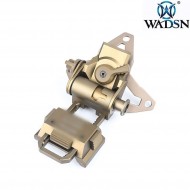 L4 G30 NVG fast helmet mount DARK EARTH breakaway base wadsn (wm005-de-lo)