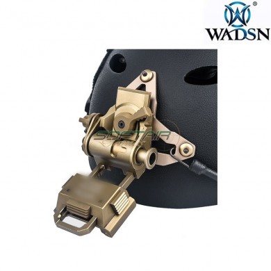 L4 G30 NVG fast helmet mount DARK EARTH breakaway base wadsn (wm005-de-lo)