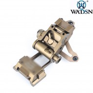 L2G05 NVG fast helmet mount DARK EARTH breakaway base wadsn (wm006-de-lo) L2G05 NVG fast helmet mount DARK EARTH breakaway base wadsn (wm006-de-lo)