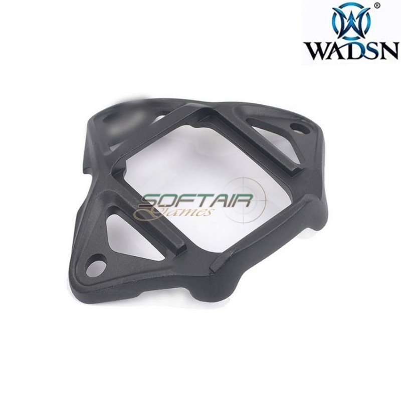 Three-Hole NVG mount adapter VAS shroud BLACK wadsn (wm003-bk-lo)
