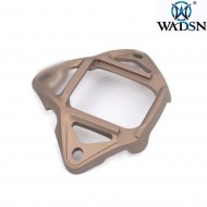 Three-Hole NVG mount adapter VAS shroud DARK EARTH wadsn (wm003-de-lo) Three-Hole NVG mount adapter VAS shroud DARK EARTH wadsn (wm003-de-lo)