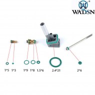 Set 10x ogni fluorine O-RING per pistola GBB wadsn (wcp009) Set 10x ogni fluorine O-RING per pistola GBB wadsn (wcp009)