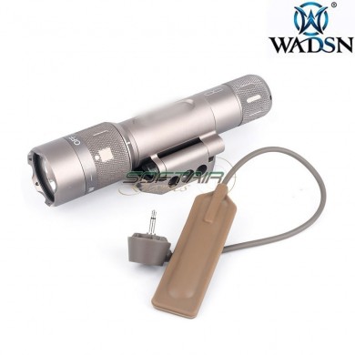 Flashlight WMX200 rotat. fold mount LED/IR DARK EARTH wadsn (wne08036-de-lo)