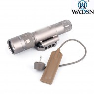 Flashlight WMX200 rotat. fold mount LED/IR DARK EARTH wadsn (wne08036-de-lo)