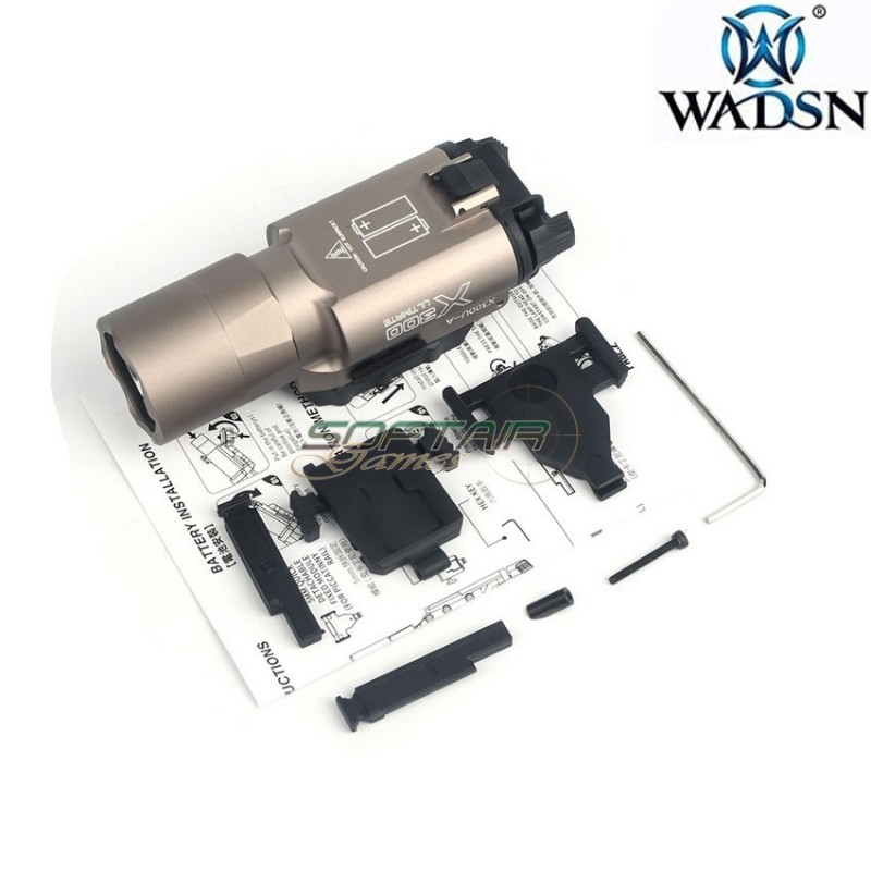 Flashlight x300 ultra sf DARK EARTH wadsn (wex359-de-lo)