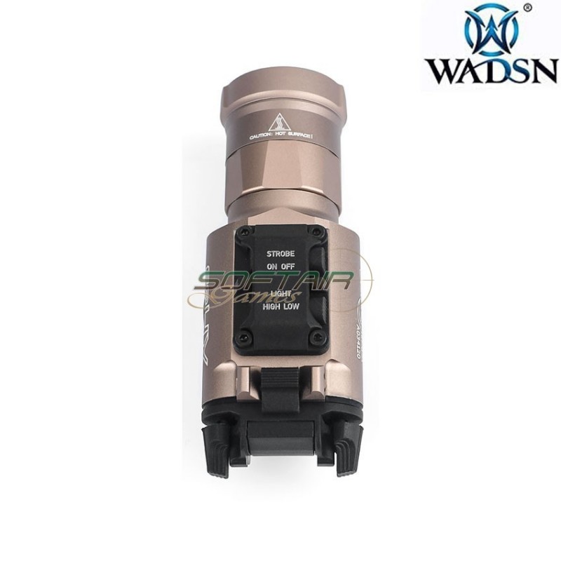 Flashlight XH 35 sf DARK EARTH wadsn (wd04002-de-lo)