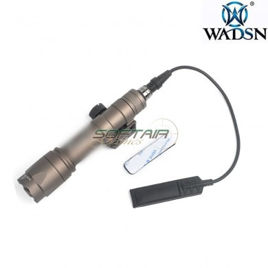 Flashlight M600C sf mini scout single pressure pad DARK EARTH wadsn (wd04044-de-lo)