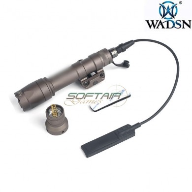 Flashlight M600C sf mini scout double control kit DARK EARTH wadsn (wex072-de-lo)