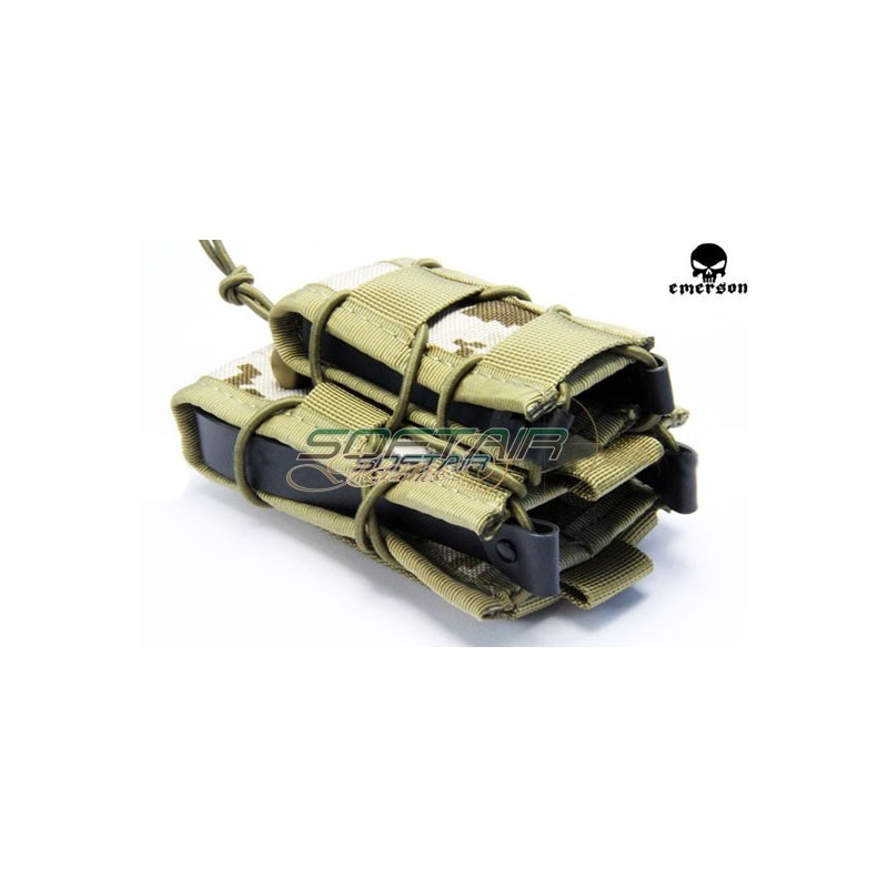 Double Decker Magazine Pouch Digital Desert Emerson (cod.em6346dd)