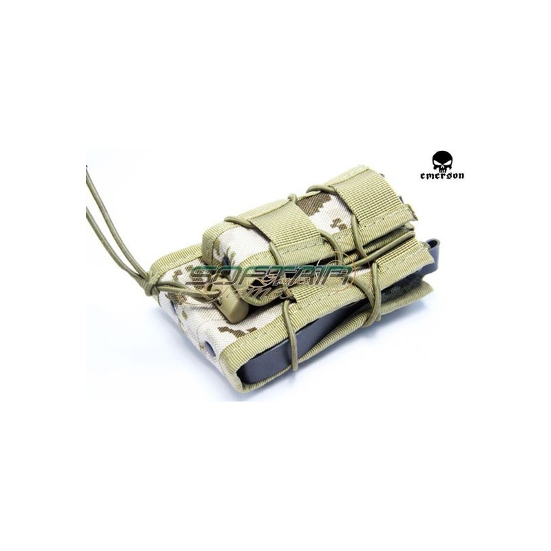 Double Decker Magazine Pouch Digital Desert Emerson (cod.em6346dd)