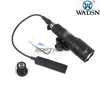 Flashlight M300C sf mini scout double control kit BLACK wadsn (wex358-bk-lo)