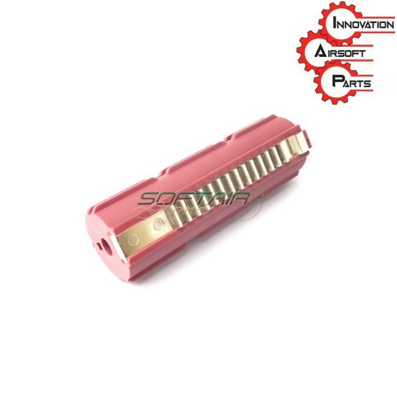 Reinforced piston 14 teeth RED innovation airsoft parts (iap-34-rd)
