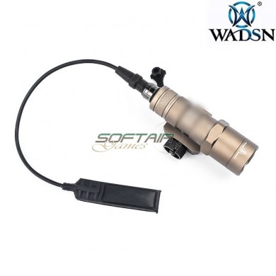 Flashlight M300B sf mini scout single pressure pad DARK EARTH wadsn (wd04033-de-lo)