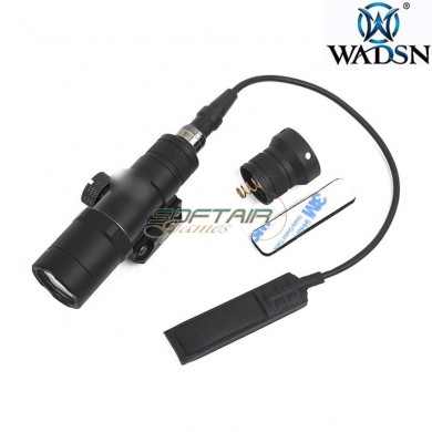 Flashlight M300B sf mini scout double control kit BLACK wadsn (wd04023-bk-lo)