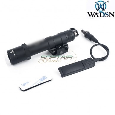 Flashlight M600B sf mini scout single pressure pad BLACK wadsn (wd04037-bk-lo)