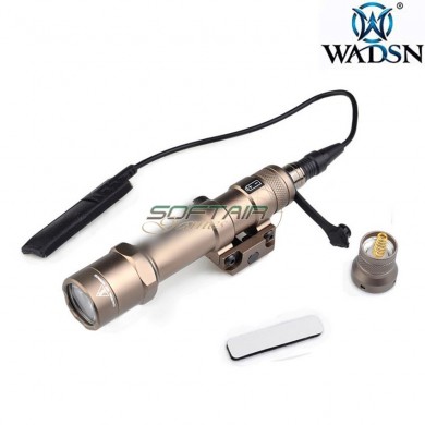 Flashlight M600B sf mini scout double control kit DARK EARTH wadsn (wex410-de-lo)