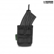Single fast open ak magazine pouch BLACK warrior assault systems (w-eo-smop-ak-blk) Single fast open ak magazine pouch BLACK warrior assault systems (w-eo-smop-ak-blk)