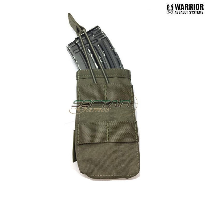 Tasca fast open singola ak RANGER GREEN warrior assault systems (w-eo-smop-ak-rg)
