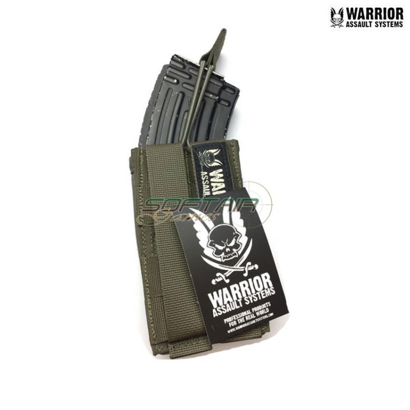 Single fast open ak magazine pouch RANGER GREEN warrior assault systems (w-eo-smop-ak-rg) Single fast open ak magazine pouch RANGER GREEN warrior assault systems (w-eo-smop-ak-rg)
