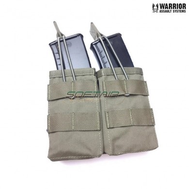 Double fast open ak magazines pouch RANGER GREEN warrior assault systems (w-eo-dmop-ak-rg)