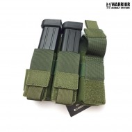 Triple 9mm pistol magazines pouch OLIVE DRAB warrior assault systems (w-eo-tpda-9-od)