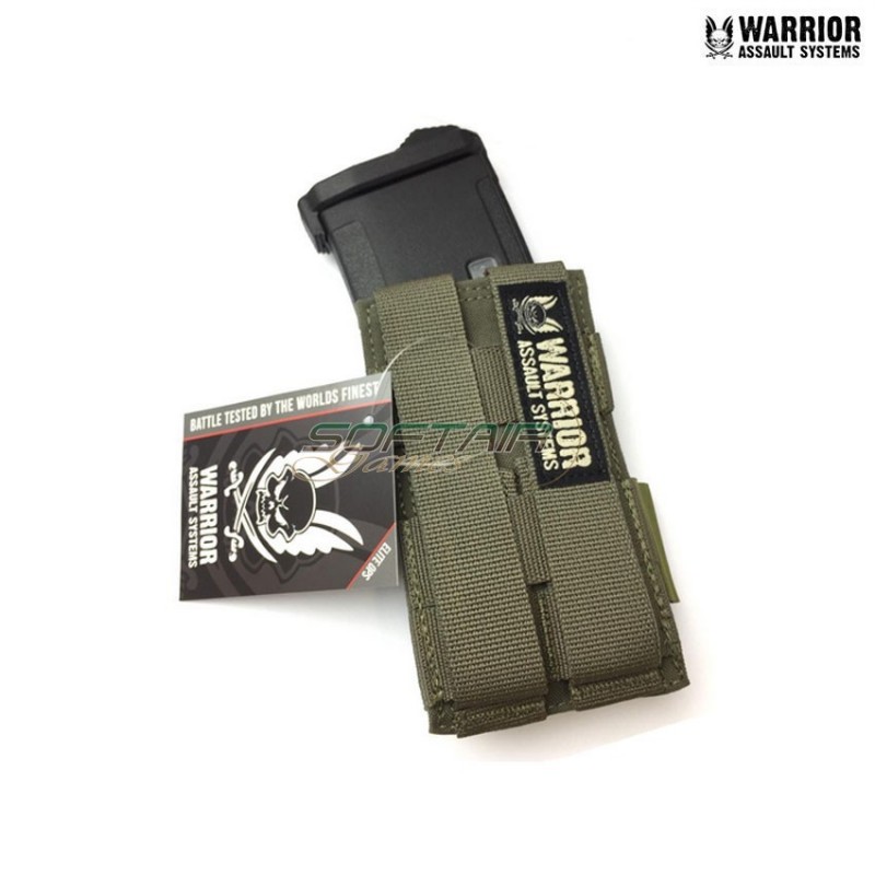 Emp single elastic magazines pouch RANGER GREEN warrior assault systems (w-eo-semp-rg)