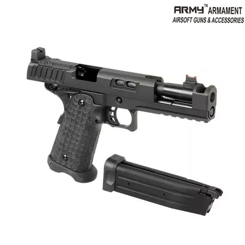 Gbb pistol R604 DVC black army™ armament® (arm-r604-bk)