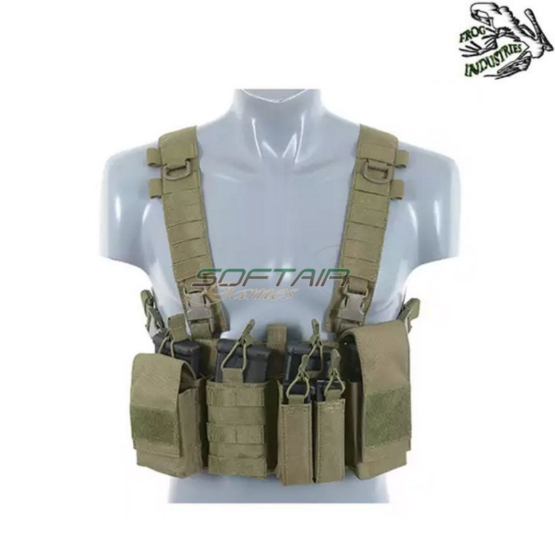 Chest rig V.3 OLIVE DRAB frog industries® (fi-m51611042-1-od)