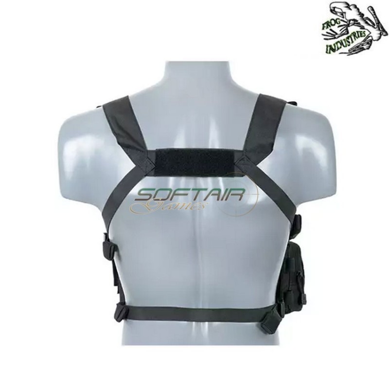 Chest rig V.3 NERO frog industries® (fi-m51611042-1-bk)