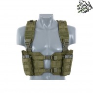 Split front chest harness OLIVE DRAB frog industries® (fi-m51611033-od)
