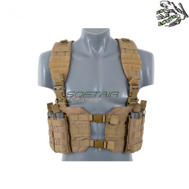 Split front chest harness COYOTE frog industries® (fi-m51611033-tan)