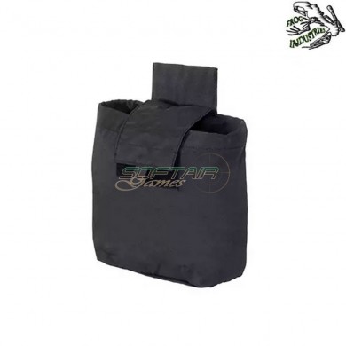 Collapsible dump pouch BLACK frog industries® (fi-m51613126-bk)