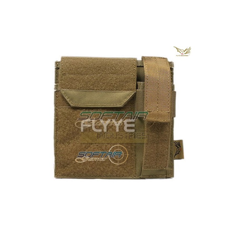 Admin Pistol Mag Pouch Coyote Brown Flyye Industries (cod.fy-ph-c020-cb)