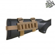 Shotgun buttstock shell holder COYOTE frog industries® (fi-m51613013-tan)