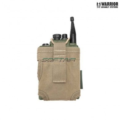 Personal role radio pouch COYOTE TAN warrior assault systems (w-eo-prr-ct)