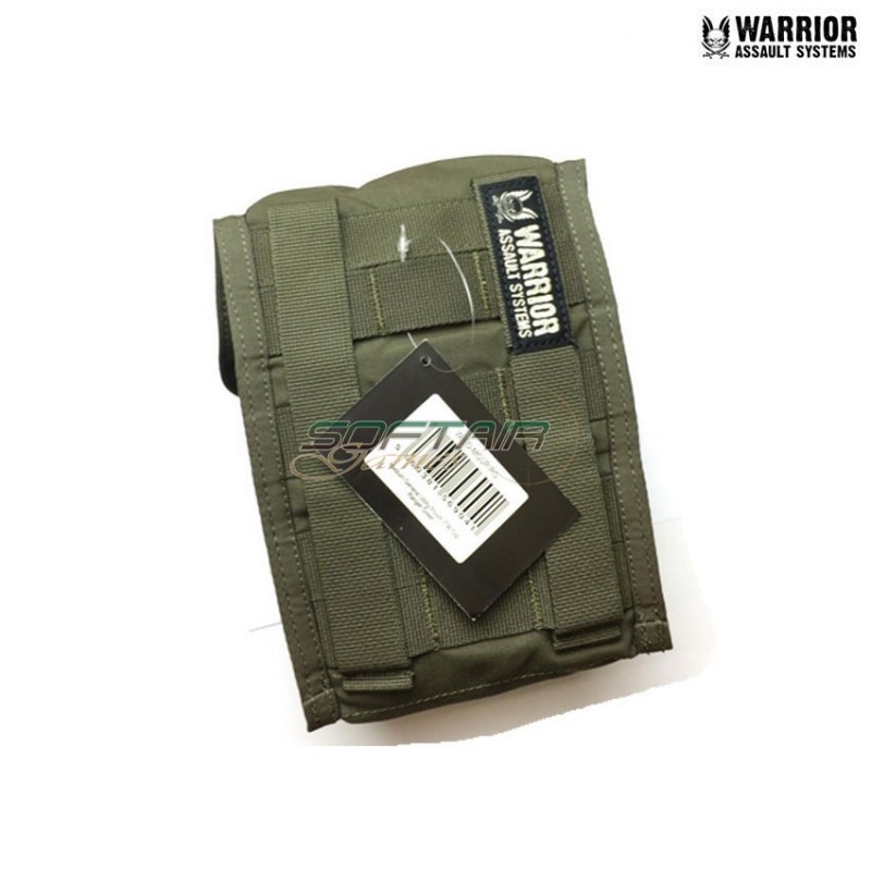 Tasca media utility itw clip RANGER GREEN warrior assault systems (w-eo-mgup-rg)
