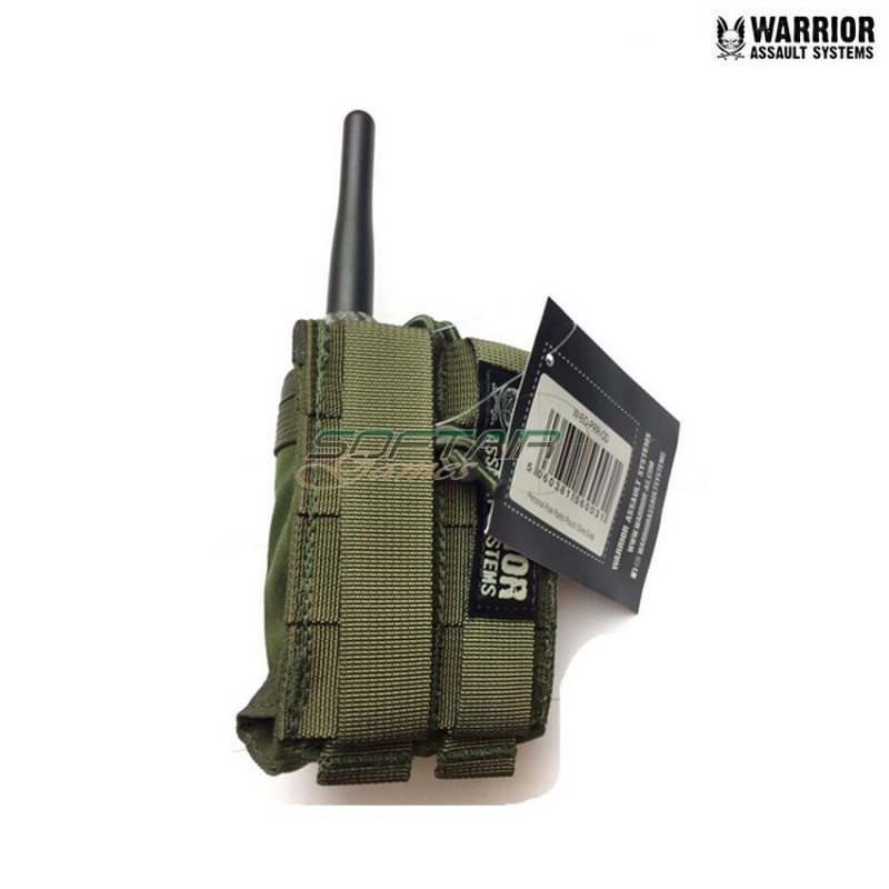 Personal role radio pouch OLIVE DRAB warrior assault systems (w-eo-prr-od)